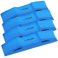 아이팝 더블쿠션 도어가드 4개입, 파랑, 2개