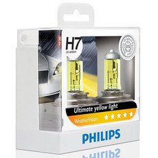 필립스 웨더비전, 할로겐램프, H7, 1개
