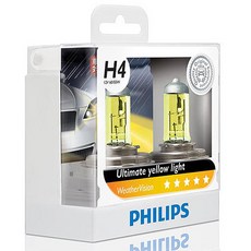 필립스 웨더비전, 할로겐램프, H4, 1개