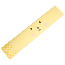 도나앤데코 젓가락포장지 옐로, 3개