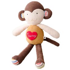 NANDDONG 睡眠安撫娃娃DIY縫紉組 猴子款, 1組