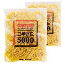 아트사인 고무밴드 70 x 1.4 mm, 2개