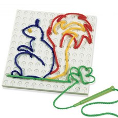 올리버토이 자유 실꿰기 필로 미니, 보드판1개, 실꿰기 펜1개, 실4개, 코체티, 1개