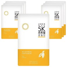 찬슬 5K 오트밀 렌틸빈 선식가루, 60g, 7개, 60g