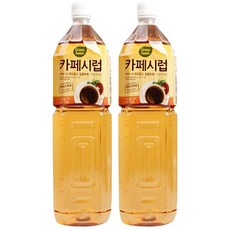 그린스위트 카페시럽, 1.5L, 2개