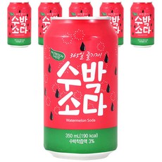 Sangil 西瓜汽水 350ml, 350毫升, 6個