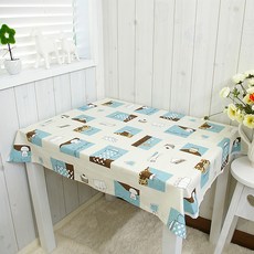 리빙데코 스넥 다용도커버, 블루, 100cm x 100cm