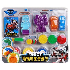 또봇 클레이 또봇놀이, 혼합색상, 1개