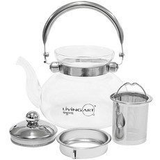 리빙아트 내열유리포트, 600ml