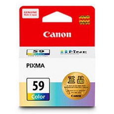 캐논 정품 잉크, CL-59, 1개