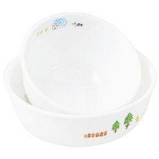 코렐 이지위켄드 공기 대접 세트, 혼합색상, 공기 1p + 대접 1p, 1세트