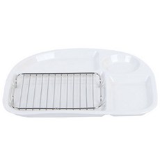 토프 돈까스 접시세트, 화이트, 1개