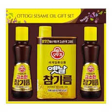 오뚜기 참기름5호 선물세트, 660ml, 1세트