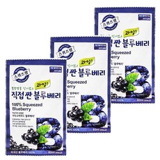 스퀴즈팜 생과일을 직접 짠 블루베리, 80ml, 3개