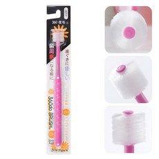 민들레종 360도 성인용칫솔 임산부용 핑크, 1개입, 1개