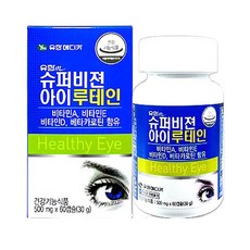 유한메디카 슈퍼비전 아이 루테인, 1개, 60정