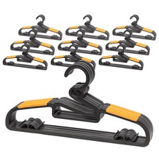 DECOSIN 愛心防滑衣架, 橘色, 100個