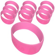 BEULRUMUYEOK Pori和可愛夏日手環, 10片, 粉色的