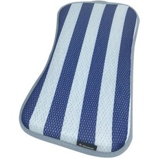 Manito 星星印花可調式孩童枕頭, 條紋海軍