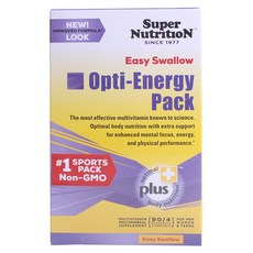 Super Nutrition 옵티-에너지 팩 이지 스왈로우 패킷, 90개입, 1개, 90정
