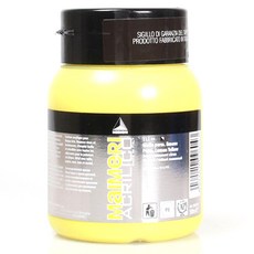 MaIMeRI 美利 壓克力顏料 500ml, 112 AM 燙髮黃檸檬, 1 個
