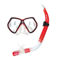 ARAKHAN Winniconi Senior W1 浮潛套組, 紅色的