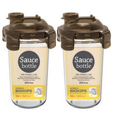 바이오킵스 소스통 1호, 400ml, 2개