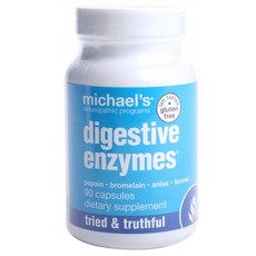 MICHAEL'S NATUROPATHIC-關閉 消化酵素膠囊, 90入, 1個, 90顆
