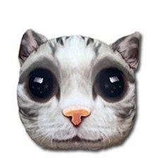 動物造型靠枕, 好奇貓咪