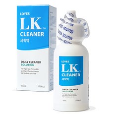휴먼바이오 로이즈 엘케이 클리너 렌즈세정액, 50ml, 1개입, 1개