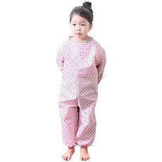 Plie 全身藝術禮服，純黃色波點 M, 1 個, 粉色的