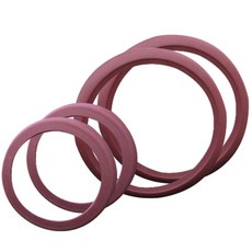 Innamu 推車矽膠車輪罩, 紫色, 1組