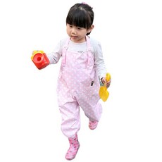 Plie 吊帶款 白色圓點 遊戲服, 1 個, 淡粉色