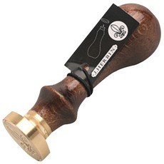 HERBIN 10X10 斜體字母黃銅印章 A-Z可選, Y款, 1入