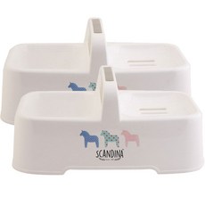 샤바스 빨래비누갑 대, 말, 2개