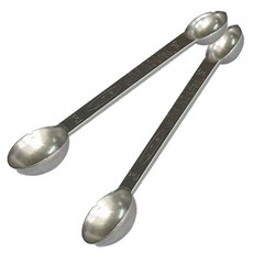 푸드앤숍 양면계량스푼 반구 FS, 2개