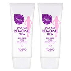모에타 제모크림 바디용, 50ml, 2개, 50ml