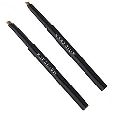 카라디움 플랫 아이브로우 오토펜슬 0.3g, 2호다크브라운, 2개