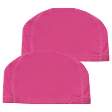 bayb 아동용 수영모, 핑크, 2개
