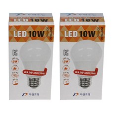 두영 LED A19 10W, 2개