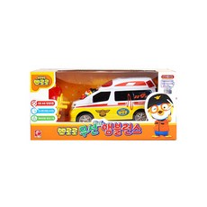 뽀로로 무선 앰블런스 구급차, 혼합색상, 1개