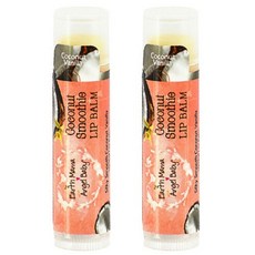 얼스마마 앤젤베이비 코코넛 수무디 립밤, 코코넛 바닐라, 2개, 4ml