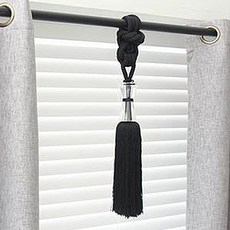 레인보우하우스 크리스탈타이백 30cm, 블랙, 1개, 1개