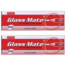 지구화학 글라스 메이트 색연필, 1색, 2개