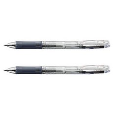 ZEBRA 斑馬牌 Clip-on Slim 3色多功能筆 0.7mm, 透明, 2個