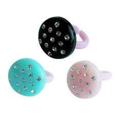 쁘띠치카 어린이 보석반지 3개입 1세트, 원, 1개