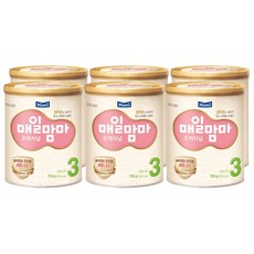 매일유업 매일맘마 오리지널 분유 3단계, 750g, 6개