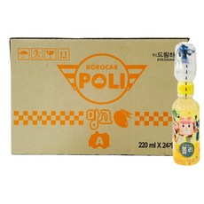 로보카폴리 어린이음료 220ml, 망고, 24개입