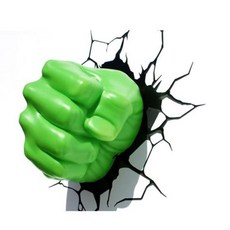 HERC 大理石 3D 拳頭裝飾, 綠色