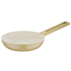베른데스 알루컬러 인덕션 프라이팬 베이지, 24cm, 1개